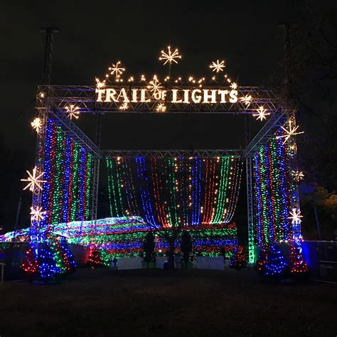 Trail of lights austin - Aug 17, 2023 · The Trail of Lights Foundation announced the dates Thursday for the 2023 Austin Trail of Lights, which will take place Dec. 8-23, according to a news release from the Trail of Lights Foundation. 